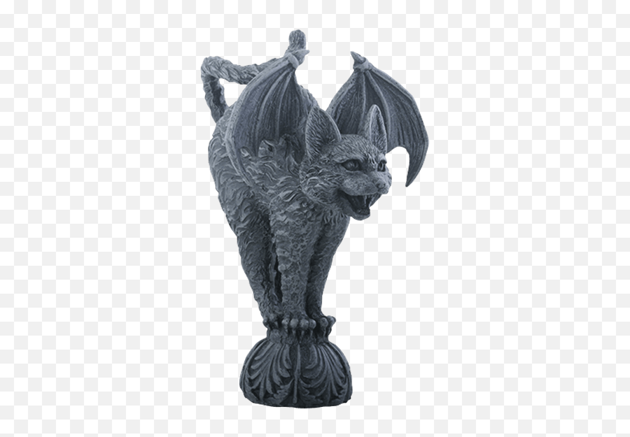 Shrieking Cat Gargoyle Statue - Sc9039 From Medieval Cat Gargoyle Png,Gargoyle Png