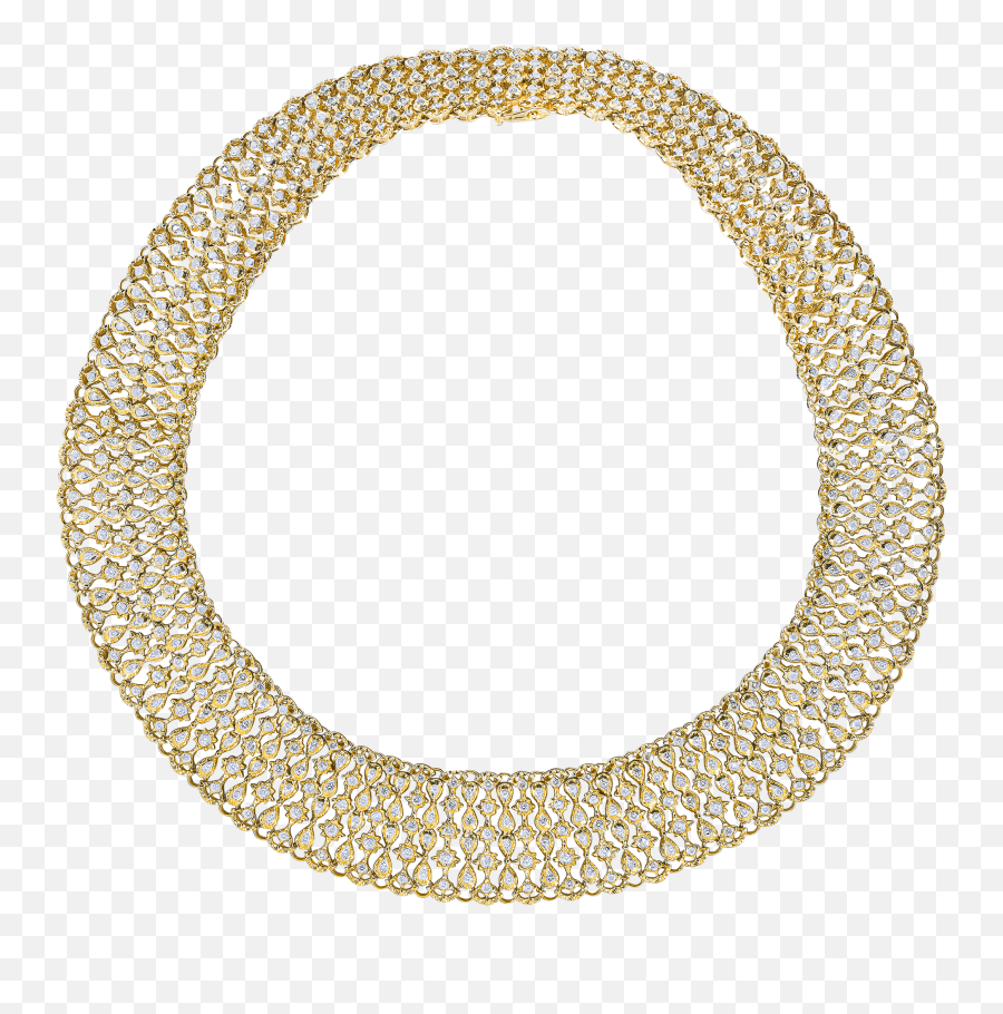 Gold And Diamond Collar Necklace - Torreón Del Monje Png,Donna Summer Icon