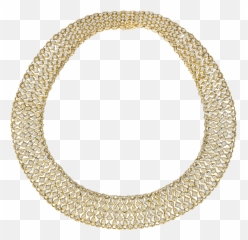 Gold And Diamond Collar Necklace - Torreón Del Monje png