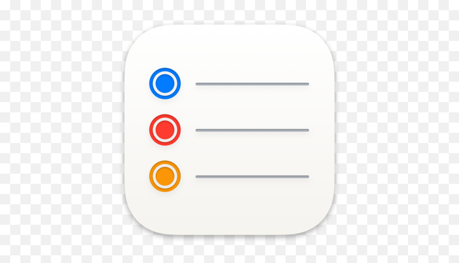 Reminders Macos Bigsur Free Icon - Iconiconscom Dot Png,Macosx Icon