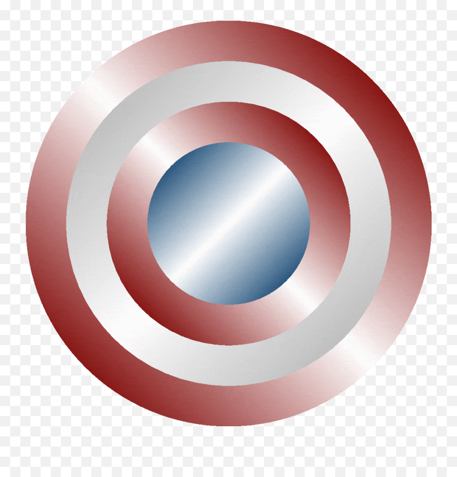 Tikz Shading Captain America Shield - Tikzblog Euston Railway Station Png,Captain America Shield Icon
