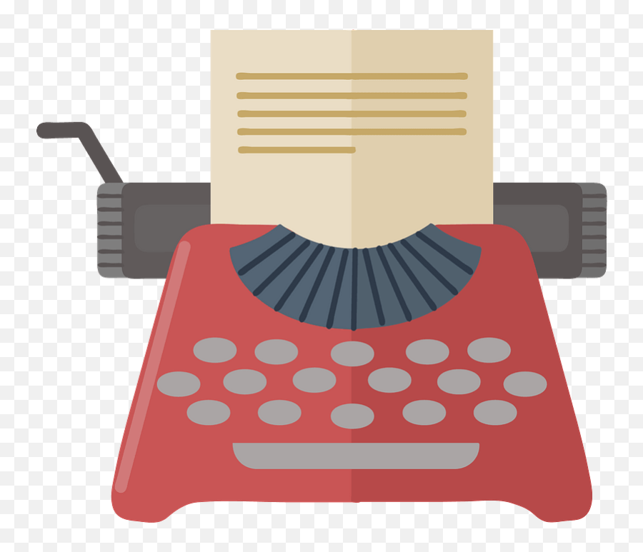 Typewriter Clipart Free Download Transparent Png Creazilla - Typewriter,Typewriter Icon Png