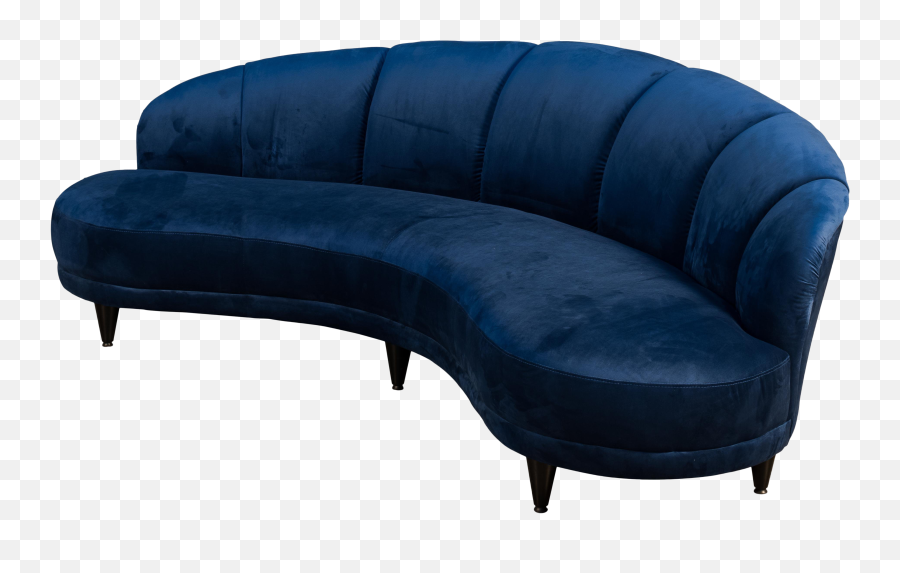 Hereu0027s Why Your Home Needs A Curved Sofa Architectural Digest - Semi Circle L Shape Sofa Png,Couch Transparent