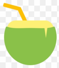 Summer Vacation Beach Coconut Juice Drink Milk Free - Coco De Praia Png