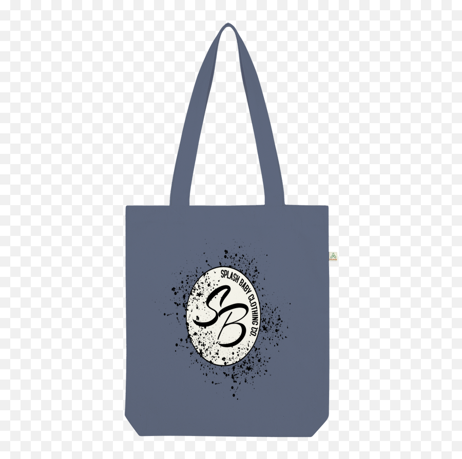 Sb Stamp2 Organic Tote Bag U2013 Splash Baby Clothing Co - Bts Tote Bag Letter Png,Mailbag Icon Png