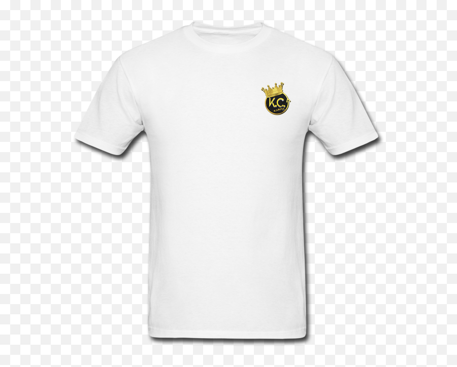 White Top Side Crown Logo T - Shirt U2013 Karma Camp Png,Crown Logo