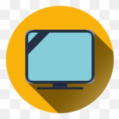 Television Round Icon - Transparent Png U0026 Svg Vector File Tv Round Icon Png,Television Png