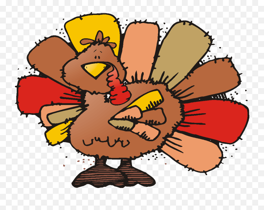 Turkey November Clipart - Melonheadz Thanksgiving Clipart Png,Turkey Clipart Png