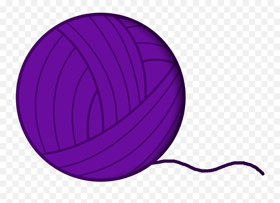 Png Yarn Transparent - Ball Of Yarn With String Image Png,Yarn Ball Png