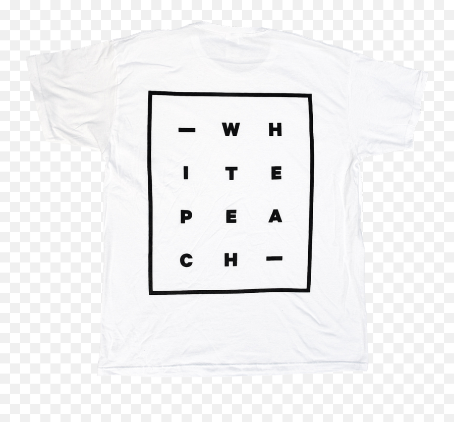 Clothing U2014 White Peach Records Png Black T - shirt Png