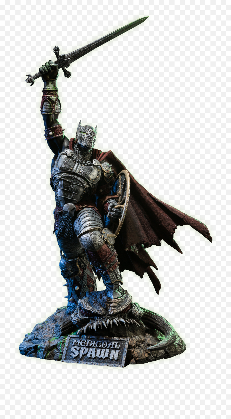 Spawn - Medieval Spawn Resin Statue Png,Spawn Png
