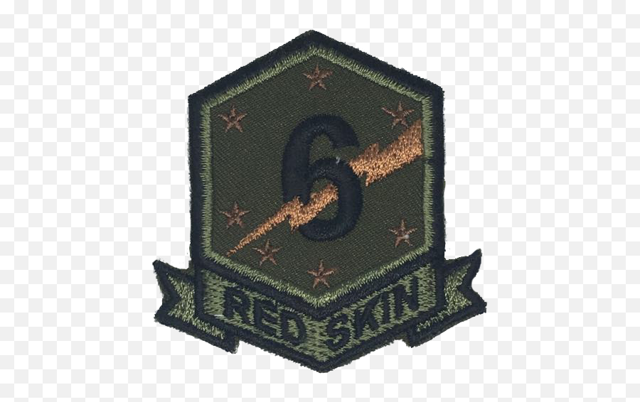 6th Infantry Division U0027red Skinu0027 - Needlegrapix Emblem Png,Redskin Logo Images