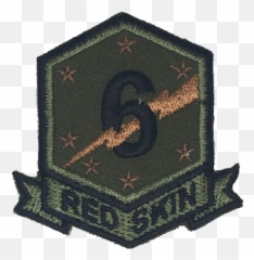 6th Infantry Division U0027red Skinu0027 - Needlegrapix Emblem Png,Redskin Logo Images