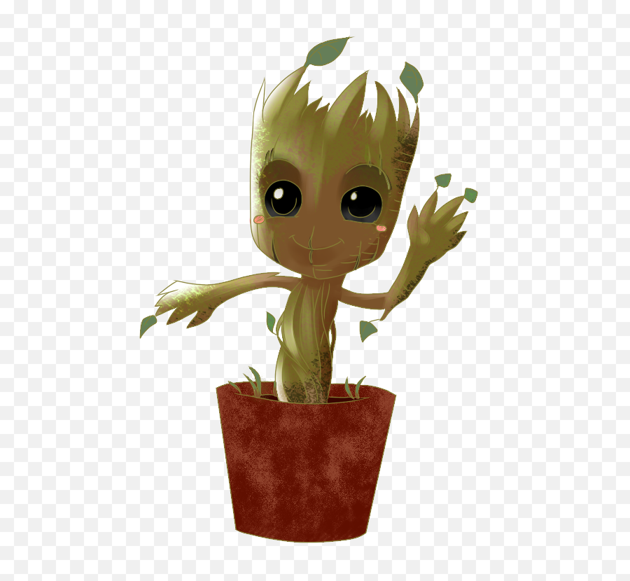 Author Comments - Groot Bebe Maceta Png Full Size Png Baby Groot Png,Groot Png