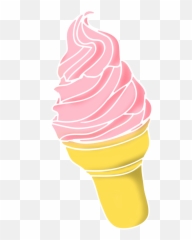 Download Icecream Clipart - Purple Cream PNG Soft Serve Creams