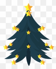 Christmas Pine Tree Clipart - png