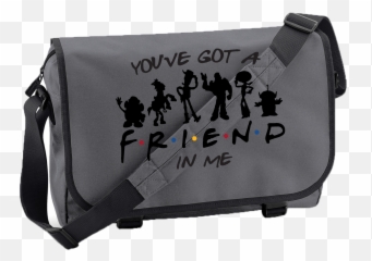 Friend In Me Mbag - Inspired By Toy Story Woody Buzz Friends Toy Story You Got A Friend In Me Shirt Friends Logo Png,Woody And Buzz Png