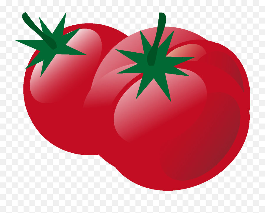 Download Cartoon Fresh Tomato Elements - Tomato Full Size Clip Art Png,Tomato Png