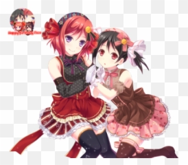 Maki X Nico Render Tumblr - Maki X Nico Render Png,Nico Yazawa Png