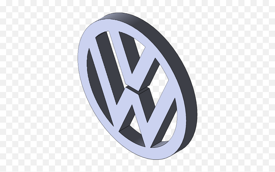 Volkswagen Logo - Volksvagen Logo 3d Png,Vw Logo Png