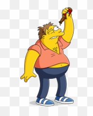 Library Of Drunk Apple Clipart Transparent Png Files - Barney Gumble Png,Drunk Png