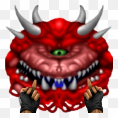 Rude Doom Mod - Doom Cacodemon Png,Doom Transparent