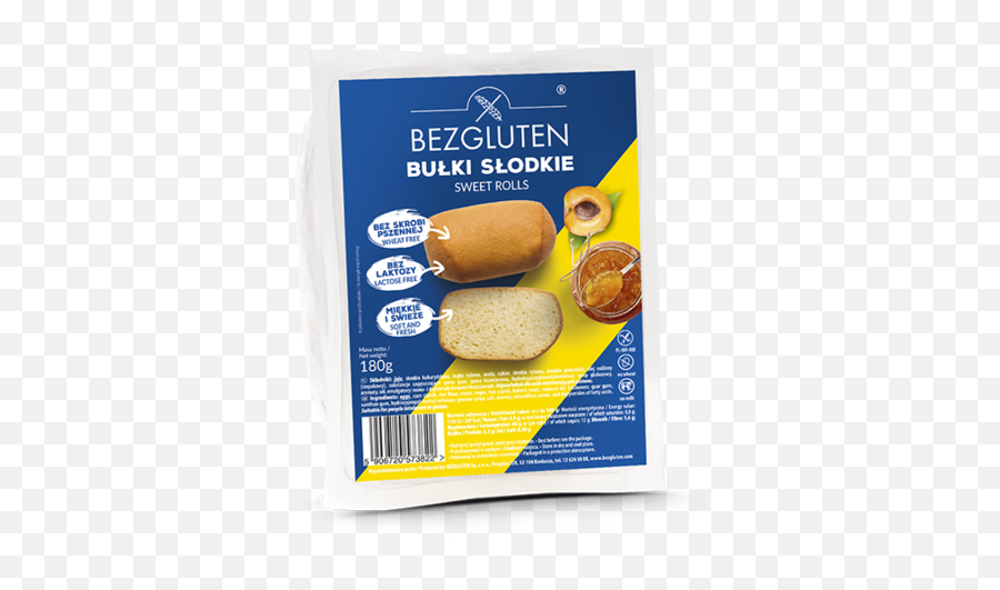 Gluten Free Sweet Rolls 180g - Bezgluten Png,Twinkie Png