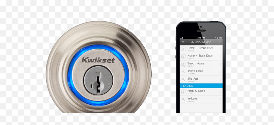 Iphone - Operated Digital Lock Makes House Keys A Thing Of The Kevo Strict Nature Reserve Png,Key Hole Png
