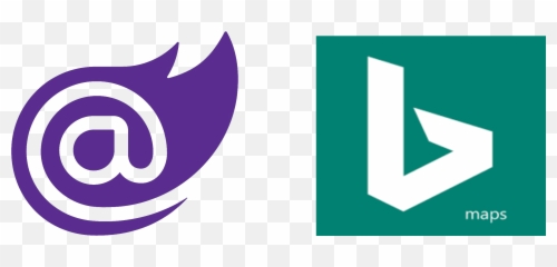 Bing Maps In Blazor With Jsinterop - Blazor Logo Png,Bing Logo Png