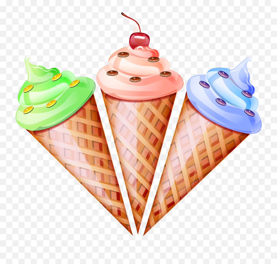 Download Ice Cream Cone Waffle Snow - Vector Ice Cream Png,Snow Cone Png