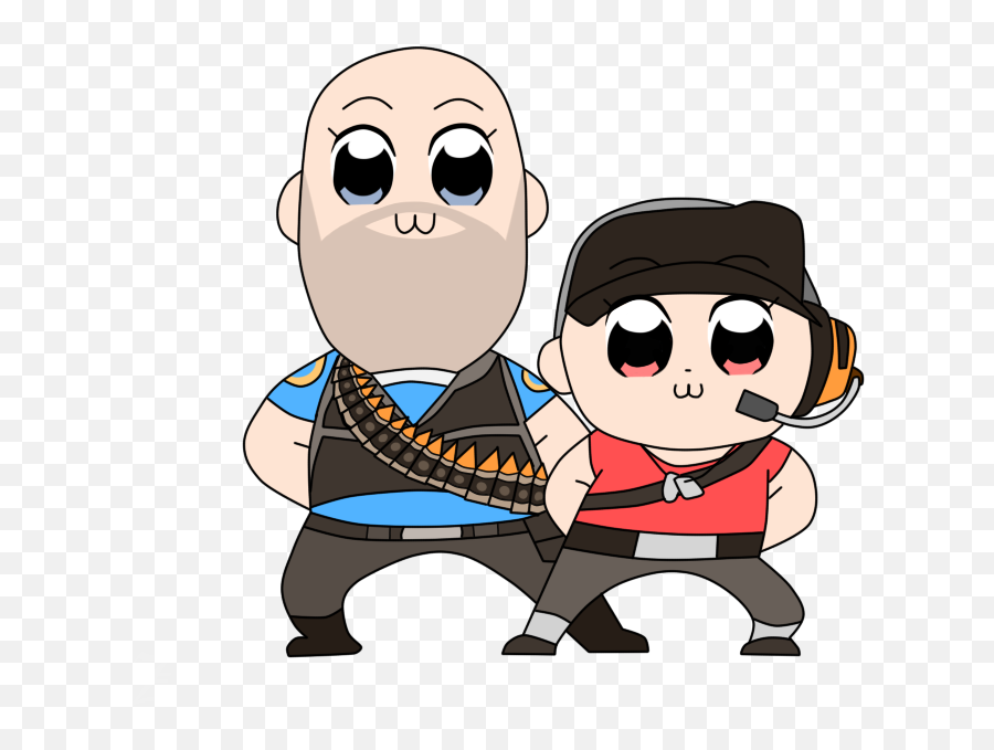 Ah Y O U A R E M D I C F K Pop Team Epic - Pop Team Epic Poses Png,Tf2 Transparent Spray