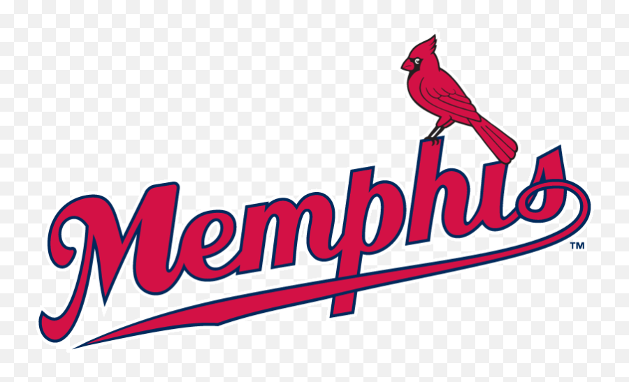 Memphis Redbirds Logos - Memphis Redbirds Logo Png,Cardinal Baseball Logos