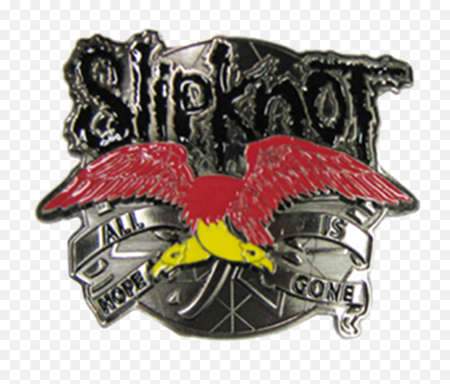 Slipknot Red Eagle Buckle - Solid Png,Slipknot Logo Transparent
