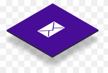 Download Custom Yahoo Mail Icon With - Triangle Png,Yahoo Png