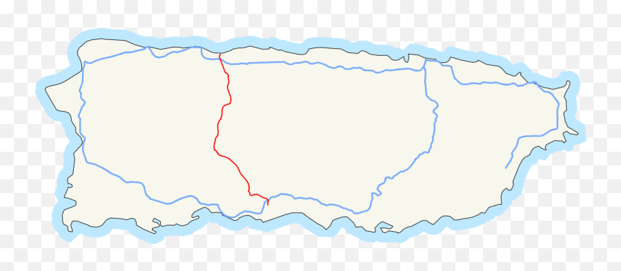 Download Major Highways In Puerto Rico - Carretera Png,Puerto Rico Png