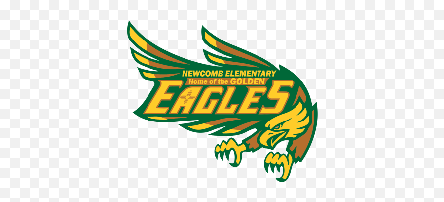Newcomb Elementary School - North Texas Mean Green Png,Golden Eagles Logos