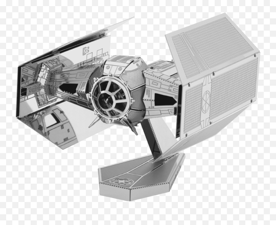 Metal Earth Star Wars Darth Vader Tie - Tie Fighter Png,Tie Fighters Png