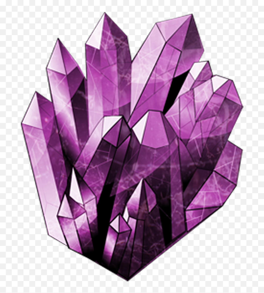 Crystals Clipart Stalagmite - Transparent Crystal Clipart Png,Crystal Transparent Background