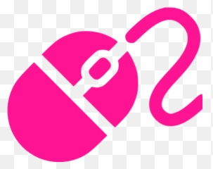 Deep Pink Mouse Icon - Free deep computer hardware icons Pink Computer Mouse Icon png