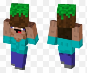 Derp With Dirt Block Minecraft Skin - Batman Arkham Knight png