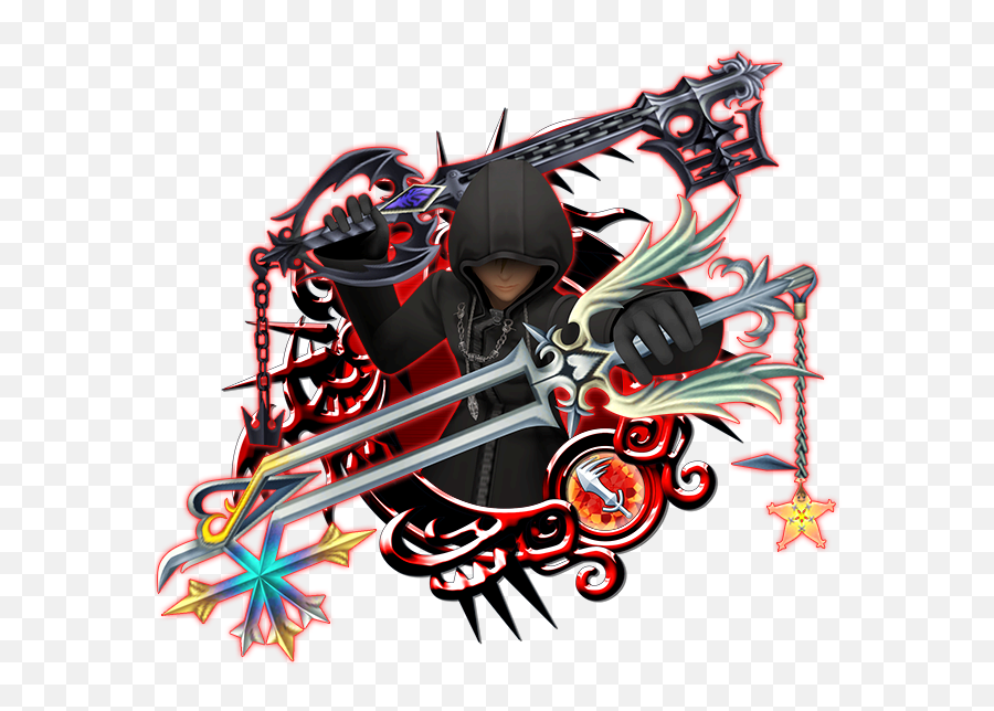 Hd Roxas - Fictional Character Png,Kingdom Hearts 358/2 Days Logo
