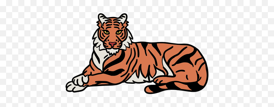 Korean Tiger Element - Transparent Png U0026 Svg Vector File Korean Tiger Png,Bengal Tiger Icon