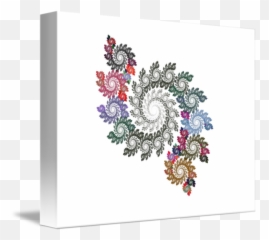 Fractal Spiral By Ken Walters - Paisley Png,Fractal Png