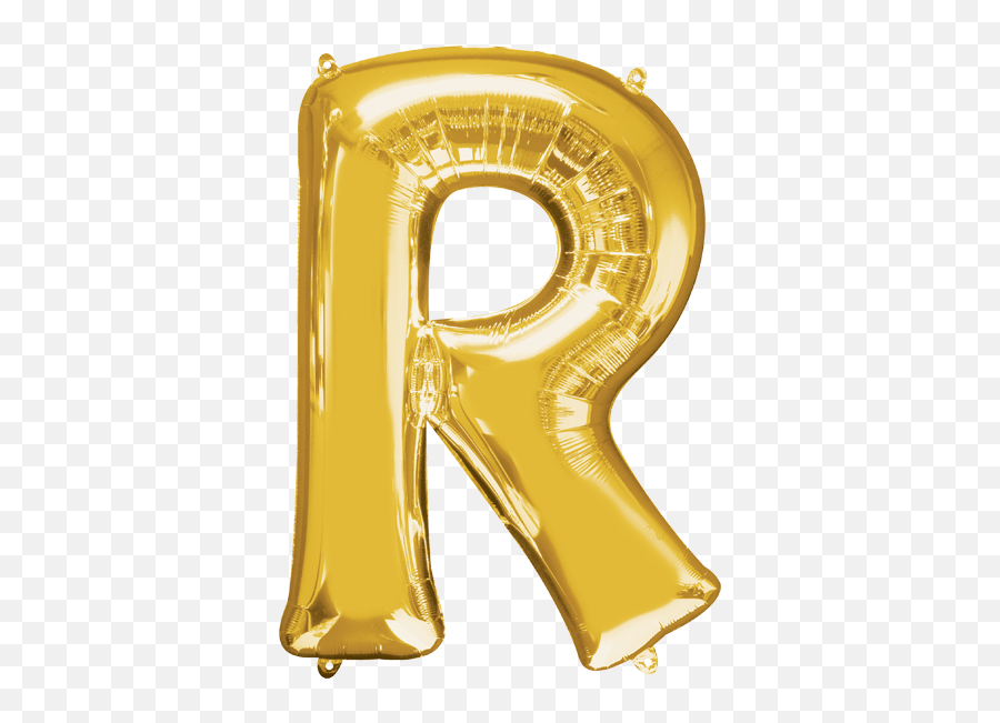 Download Rose Gold Letter R Balloon Png