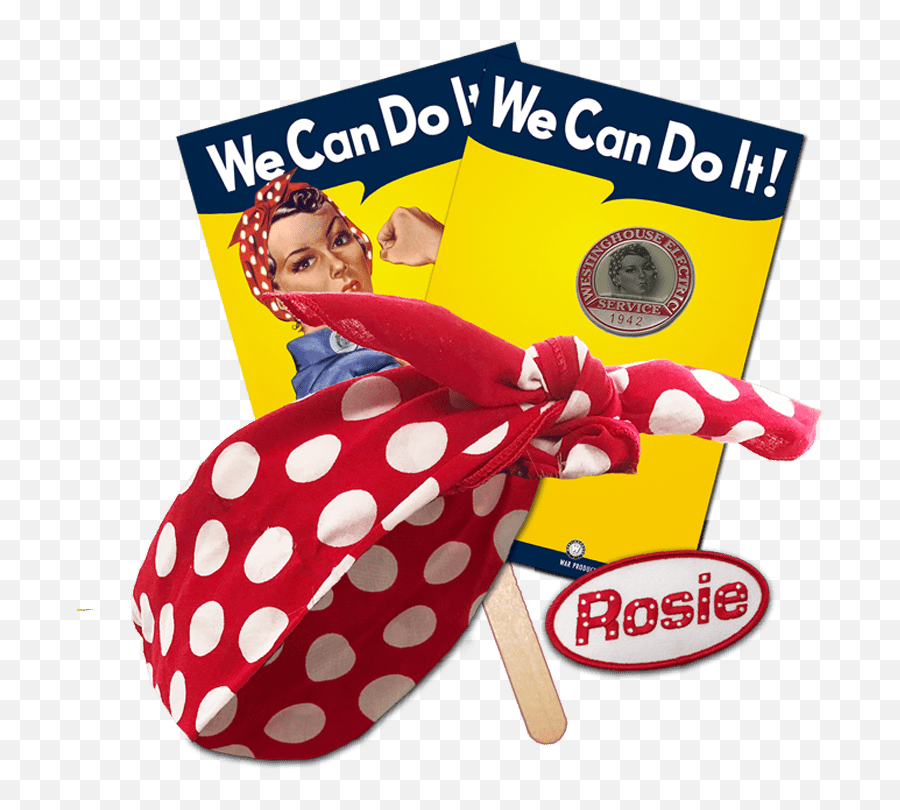 Rosie The Riveter For Costumes - We Can Do Png,Rosie The Riveter Icon