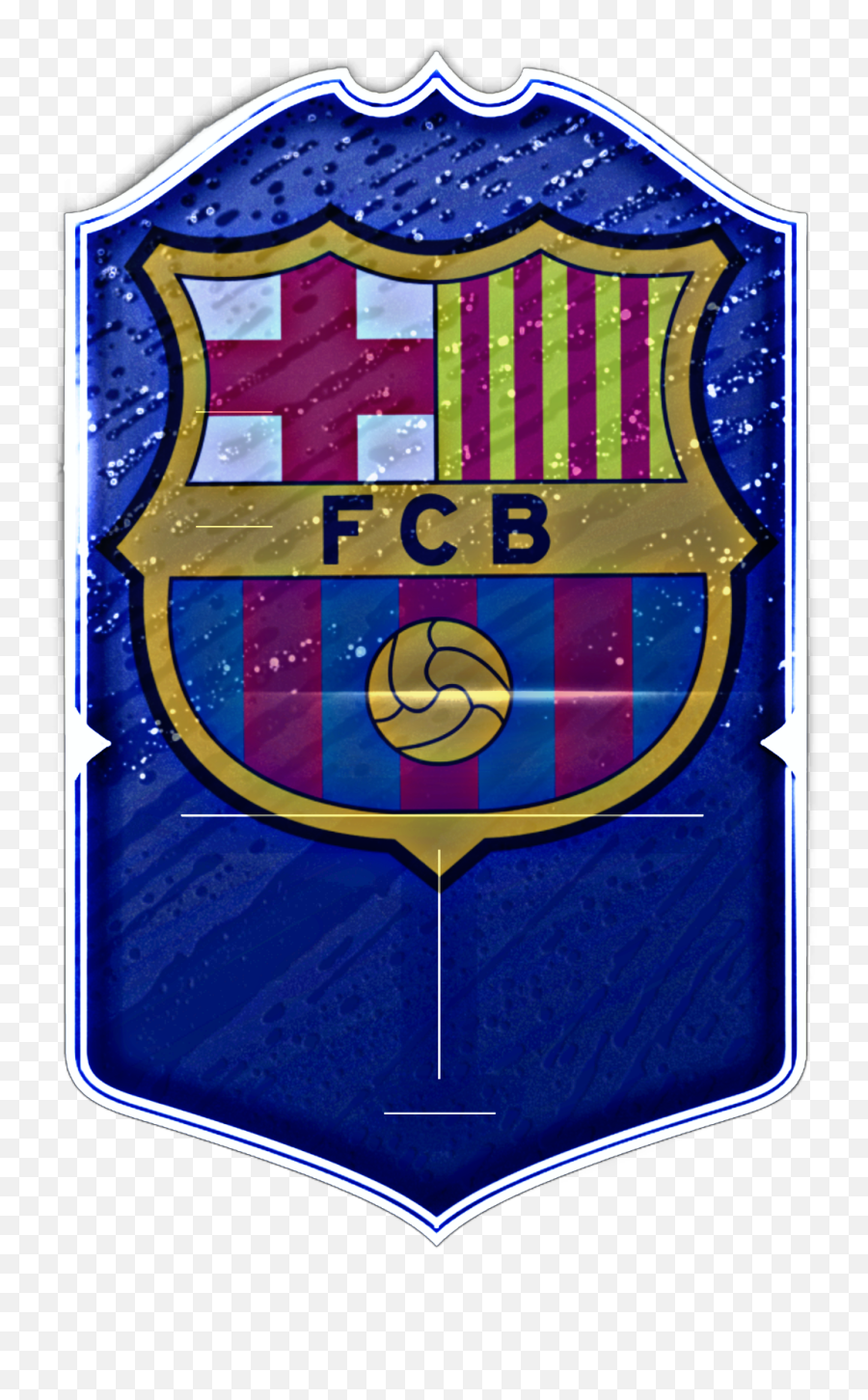 Fut Card Designer Make Your Own - Barcelona Logo Sticker Png,Barcelona Fc Logo Icon