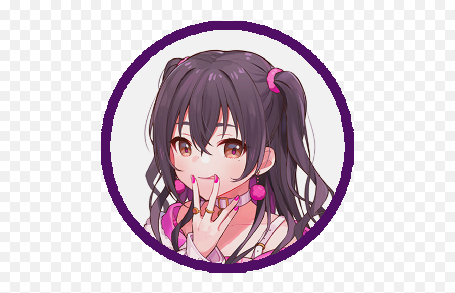 Pin - Girly Png,Pink Anime Girl Icon