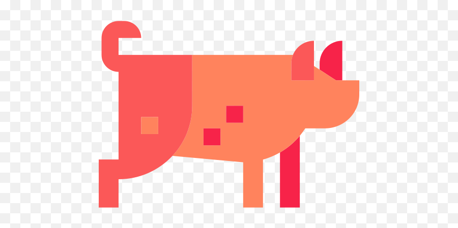 Free Svg Psd Png Eps Ai Icon Font - Animal Figure,Free Pig Icon