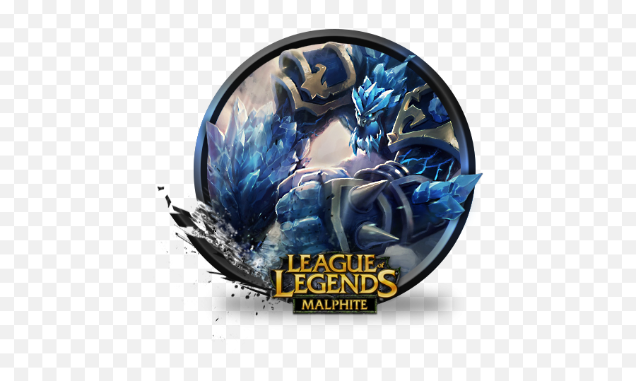 League Of Legends Malphite Glacial Icon Png Clipart Image - League Of Legends Malphite Icon,Mouse Tile Icon