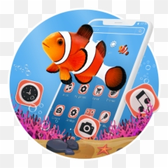 Orange Clownfish Theme - Aplikacije na Google Playu Aquarium Fish png